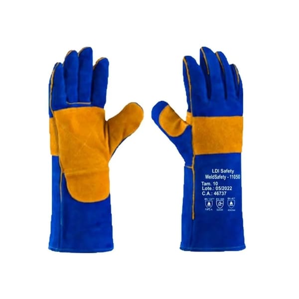 Luva de Raspa p/ Temperatura Weld Safety 41cm