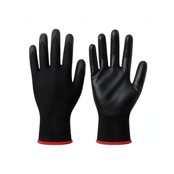 Luva Multitato PU Preto