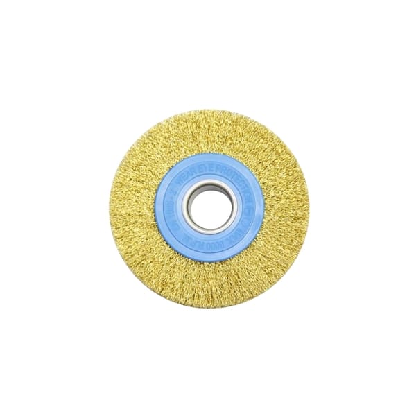 Escova de Aço Circular 10 x 1″ (Para Esmeril)
