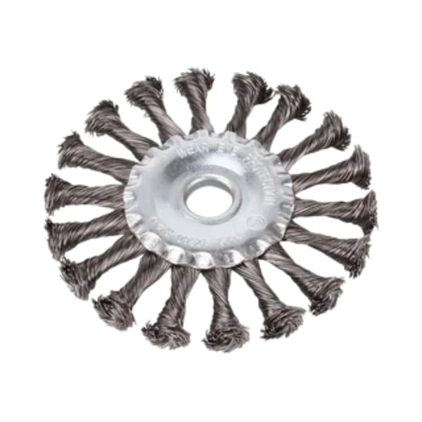 Escova de Aço Circular Trançada 100 x 12 mm (4.1/2″)