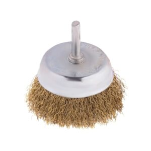 Escova Mini Copo Ondulada 3″ com Haste