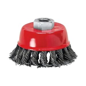 Escova Copo Trançada 75 x M14 (3")